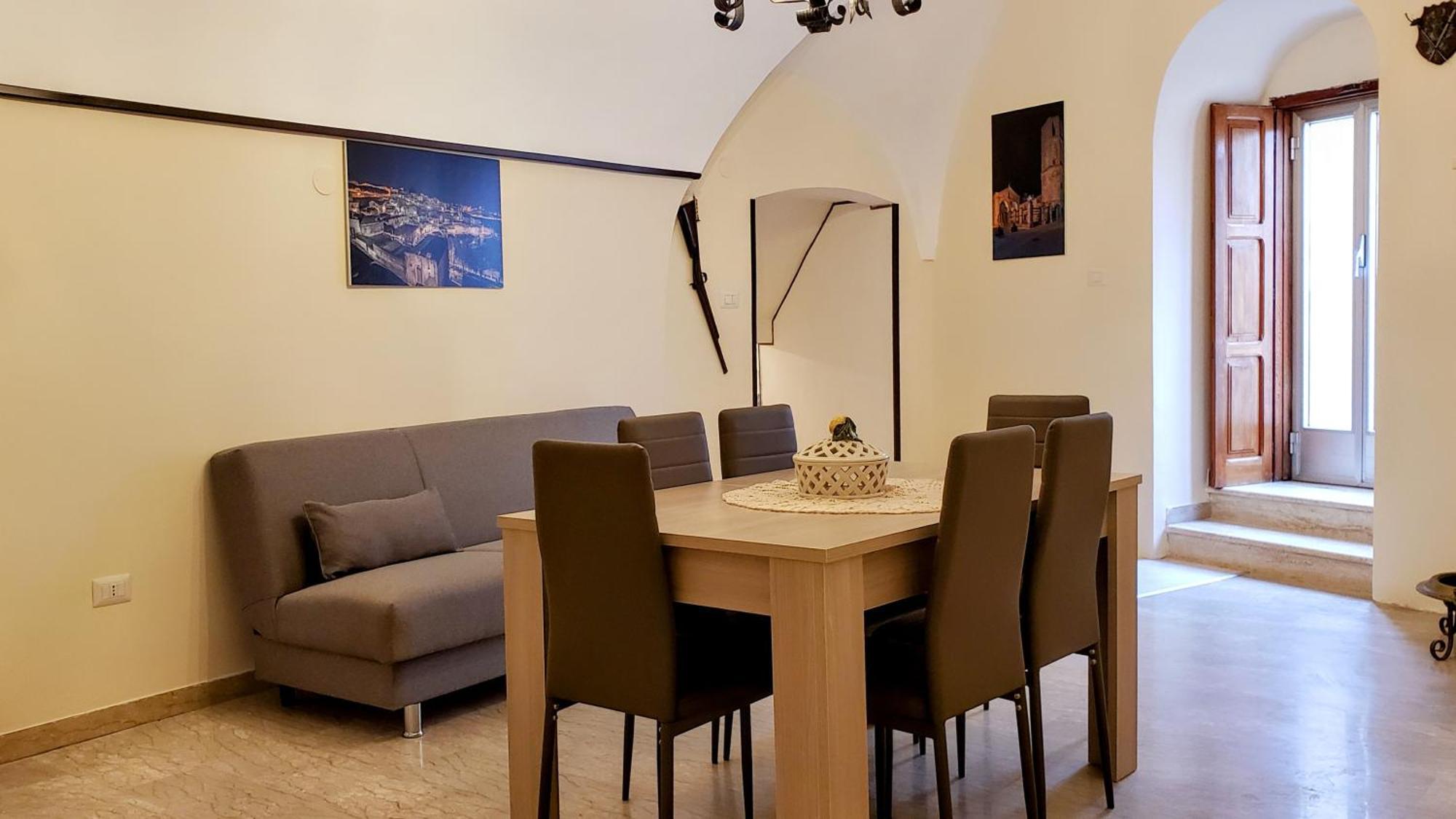 Appartement Dimora Maggi Al Caminetto - Affitti Brevi Italia à Monte SantʼAngelo Extérieur photo